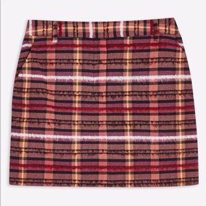 Topshop Checked Mini Skirt - NWT